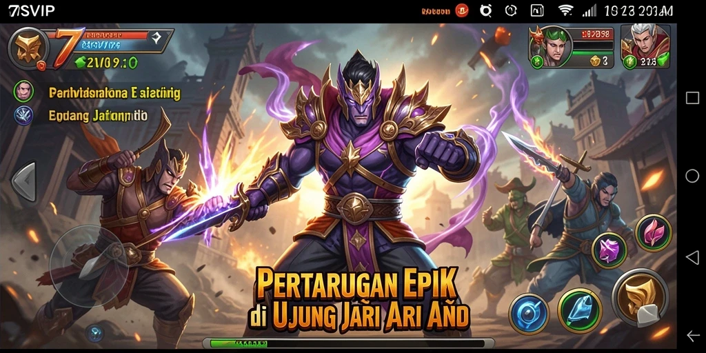 Tampilan screenshot <strong>7SVIP</strong> menunjukkan aksi pertempuran yang mendebarkan.