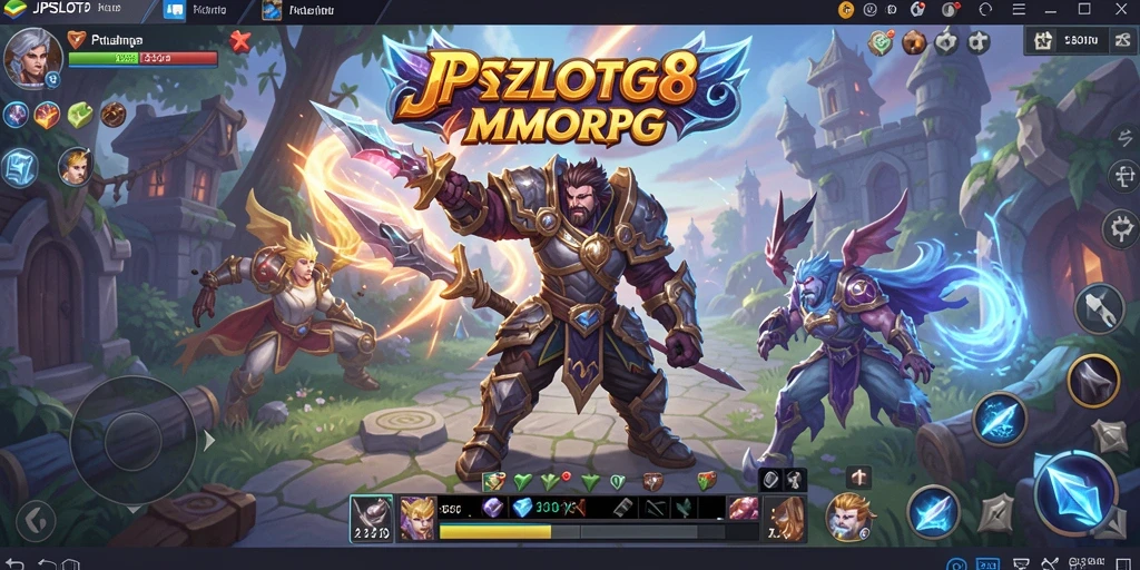 Gameplay mendebarkan dalam JPSLOT88 menampilkan pertarungan epik dan petualangan.