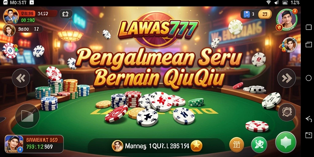 Tampilan gameplay QiuQiu yang menarik dan seru.