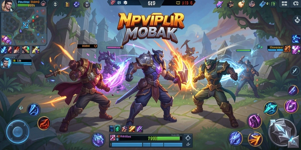 Screenshot gameplay RPVIP6 yang menampilkan aksi pertarungan seru.