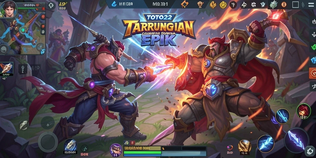 Tampilan gameplay menarik di TOTO22 dengan karakter yang beragam.