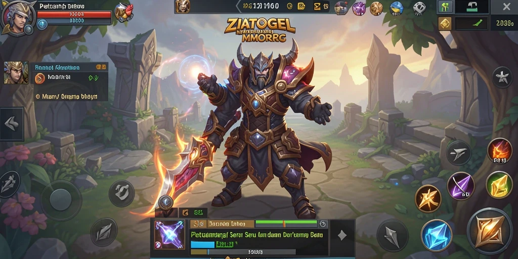 Tampilan gameplay seru dan grafik menakjubkan di ZIATOGEL.